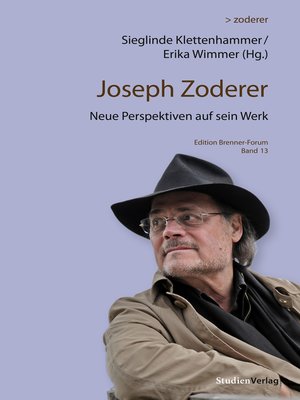 cover image of Joseph Zoderer